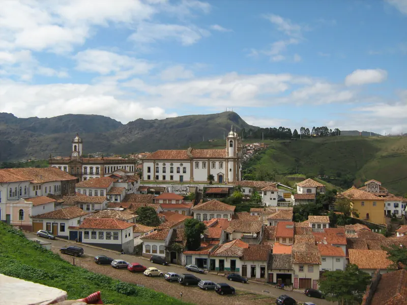 Vista urbana de Ouro Preto, imagem ilustrativa